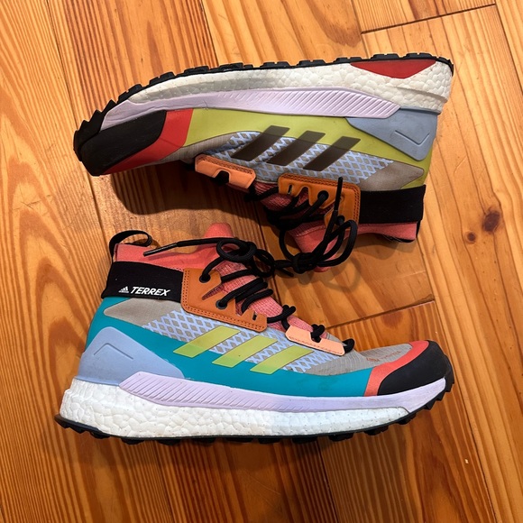 Adidas TERREX FREE HIKER NOTHING LEFT BEHIND 8.5 limited edition water resistant - Picture 3 of 14